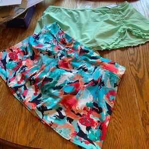 extra large swim skirts    new never worn